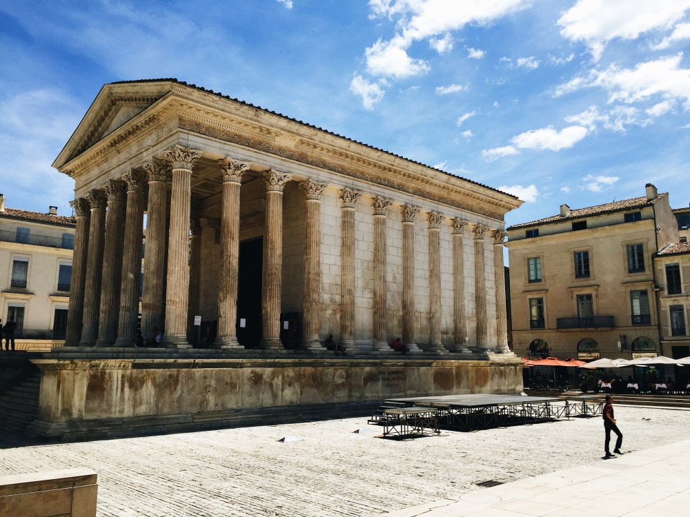 La Maison Carree, Nimes, France.
