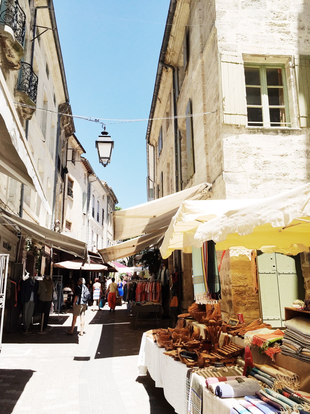 Side street. Uzes, France.